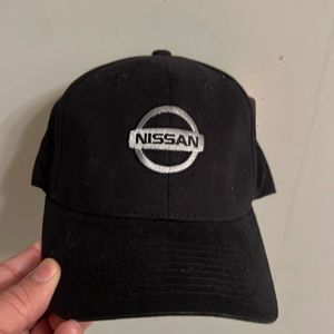 Black large X-Large Nissin baseball cap brand new